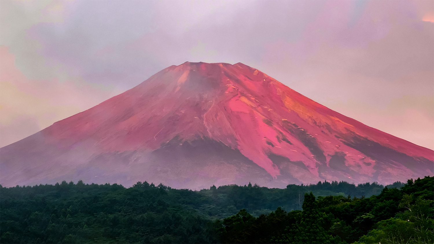 富士山の夏